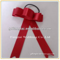 pre-tied satin ribbon bow with elastic loop